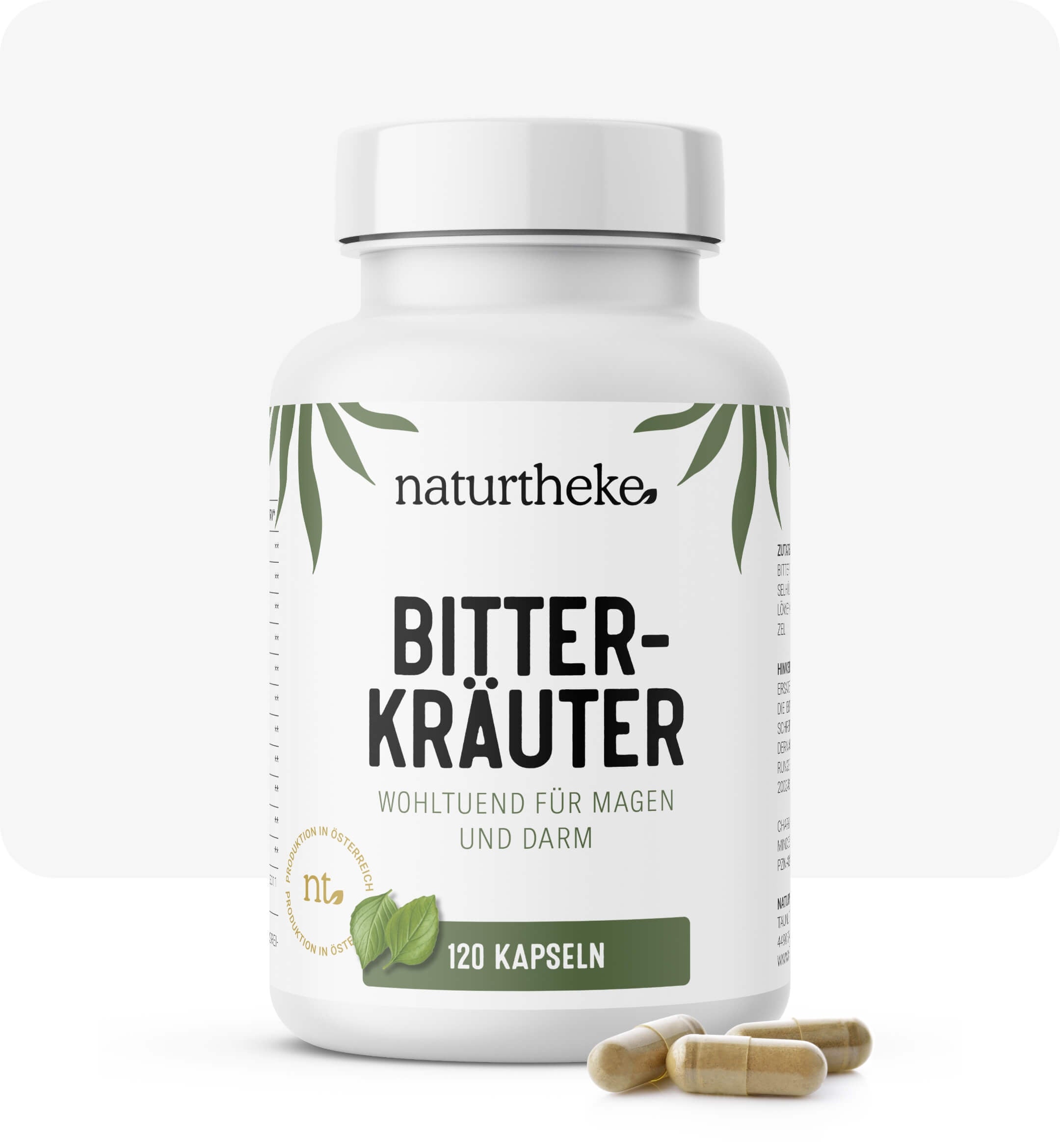 Bitterkräuter naturtheke, bitterstoffe kapseln, bitterstoffe kaufen, bitter kräuter, Bitterkräuter Komplex, Kräuter-Mix kapseln, Bitterkräuter kaufen 