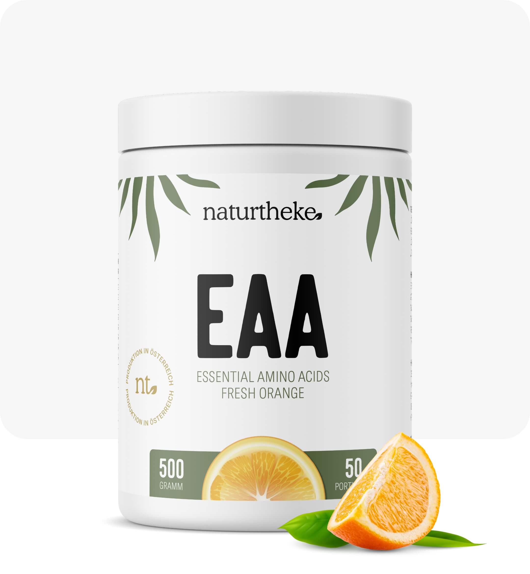 EAAS Amino Pulver naturtheke, eaas, essentielle aminosäuren, aminosäuren komplex, eaas pulver, aminosäuren pulver, essential amino acids, eaas supplement, eaas kaufen, geschmack orange