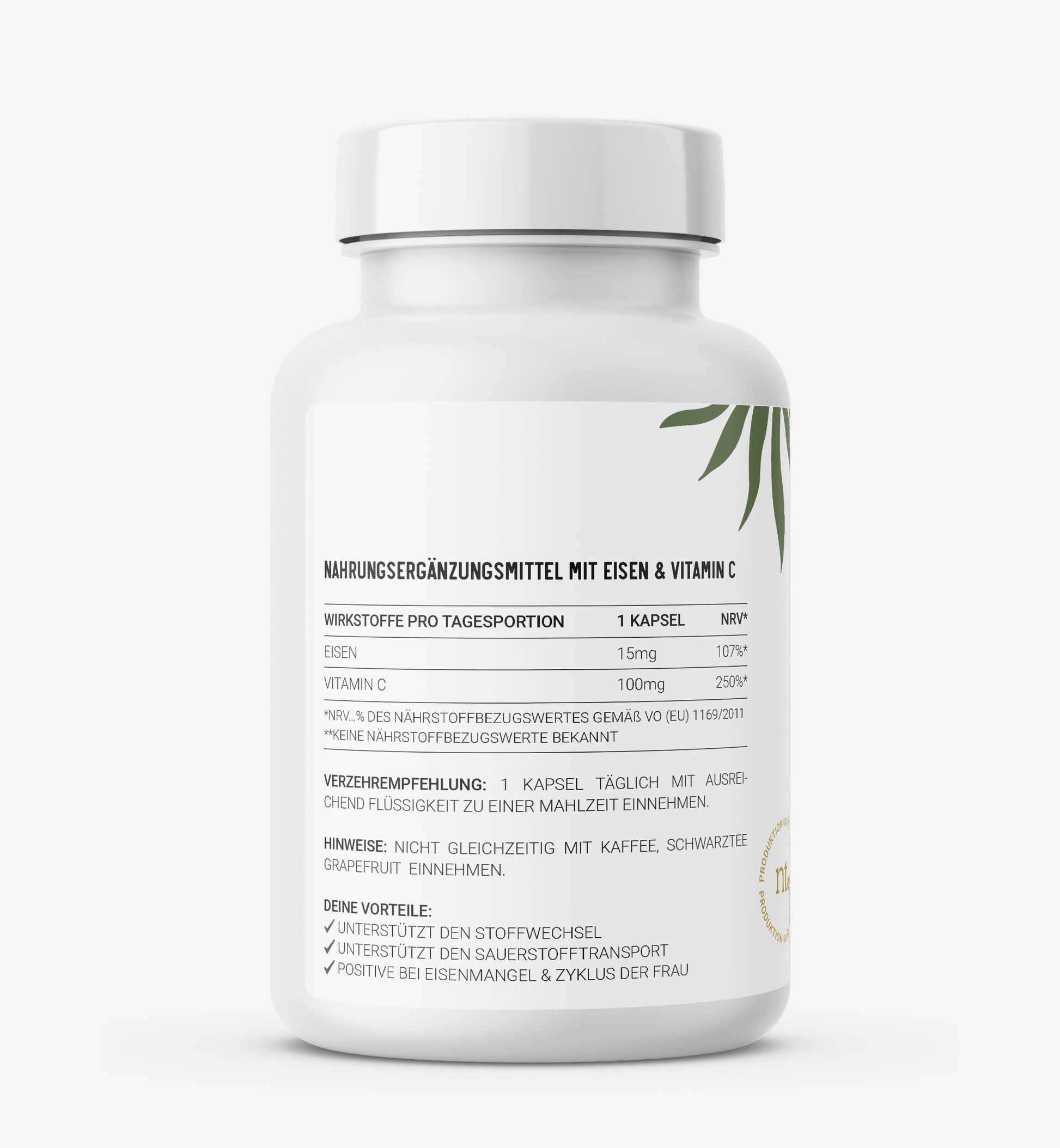 Eisen + Vitamin C naturtheke, eisen tabletten, eisen vitamin c, eisen vit c, eisen supplement, eisen kapseln, eisenpräparat, eisentabletten und vitamin c, eisen nahrungsergänzung, eisentabletten mit vitamin c