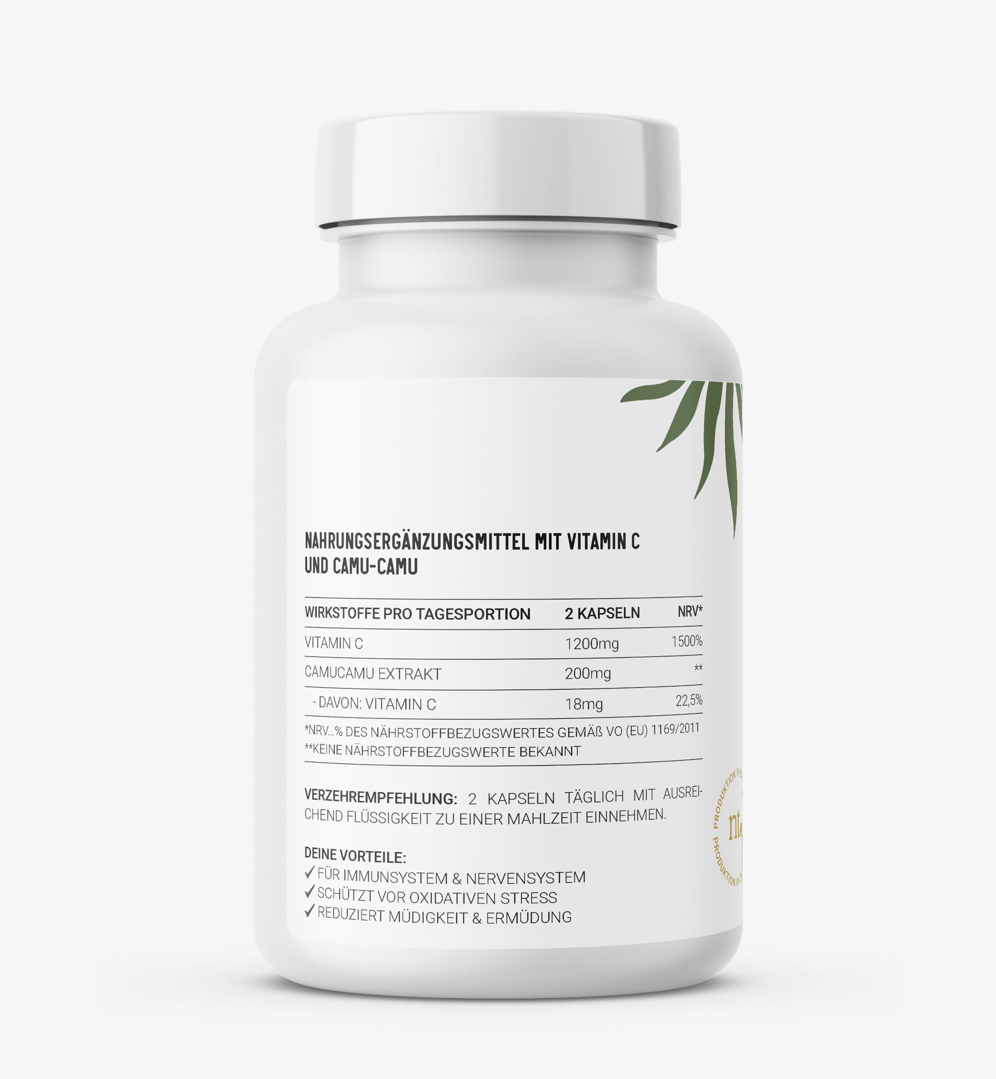 vitamin c naturtheke, vitamin c tabletten, gepuffertes vitamin c, vitamin c kapseln, vitamin c kaufen, vit c, vitamin c hochdosiert, vitamin c kapseln mit CamuCamu Extrakt