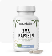Zink + Magnesium naturtheke, zma, magnesium mit zink, zink mit magnesium, zma supplement, zma kapseln, zink magnesium